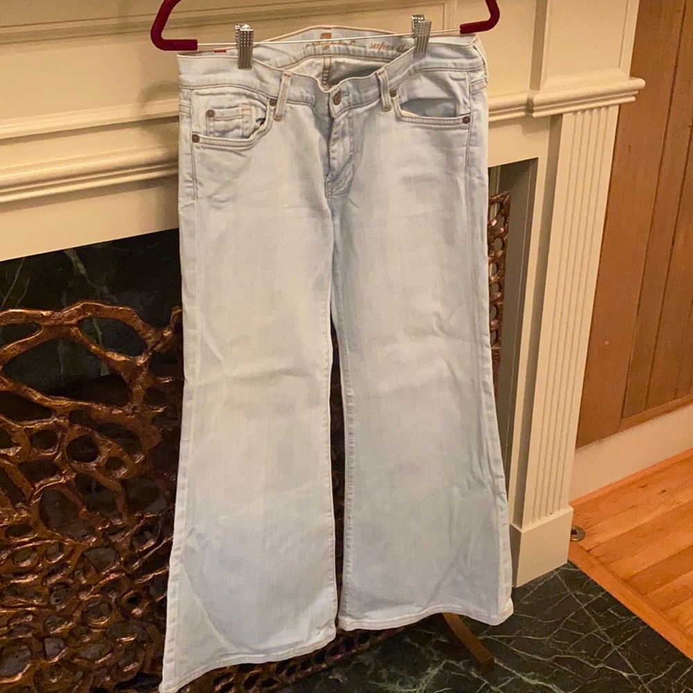 7 for all mankind super flare jeans